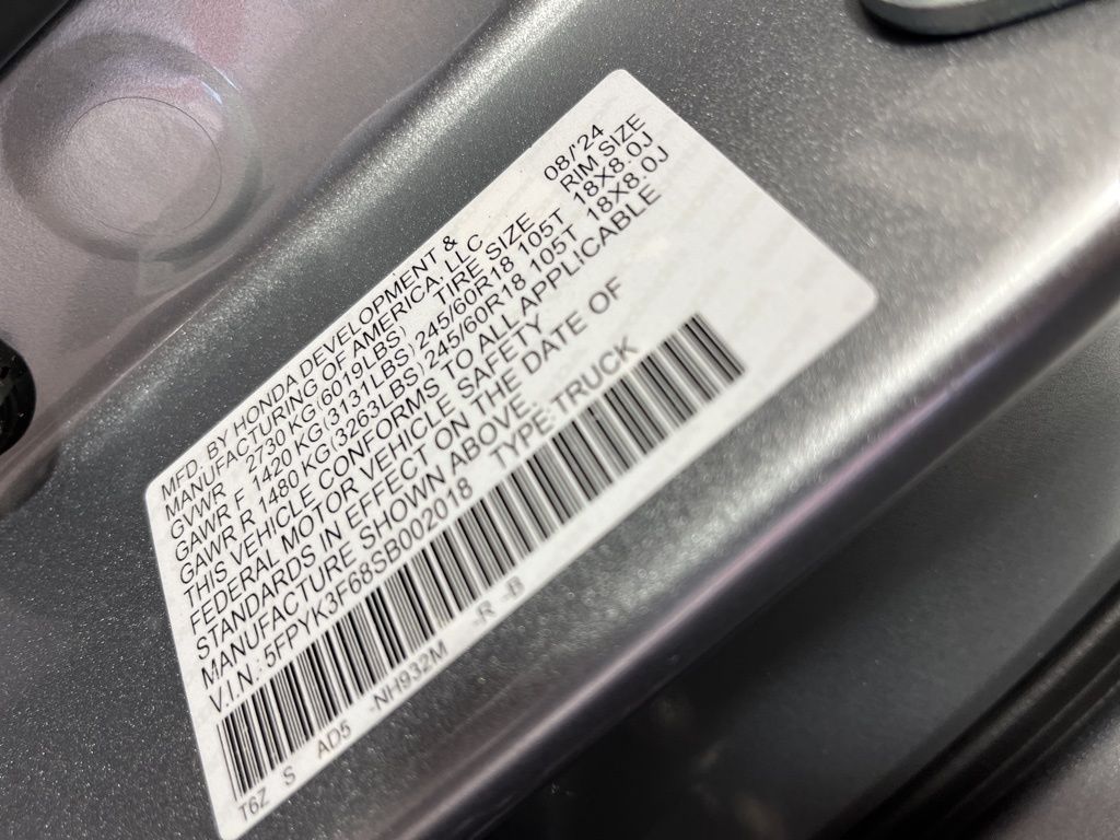 2025 Honda Ridgeline