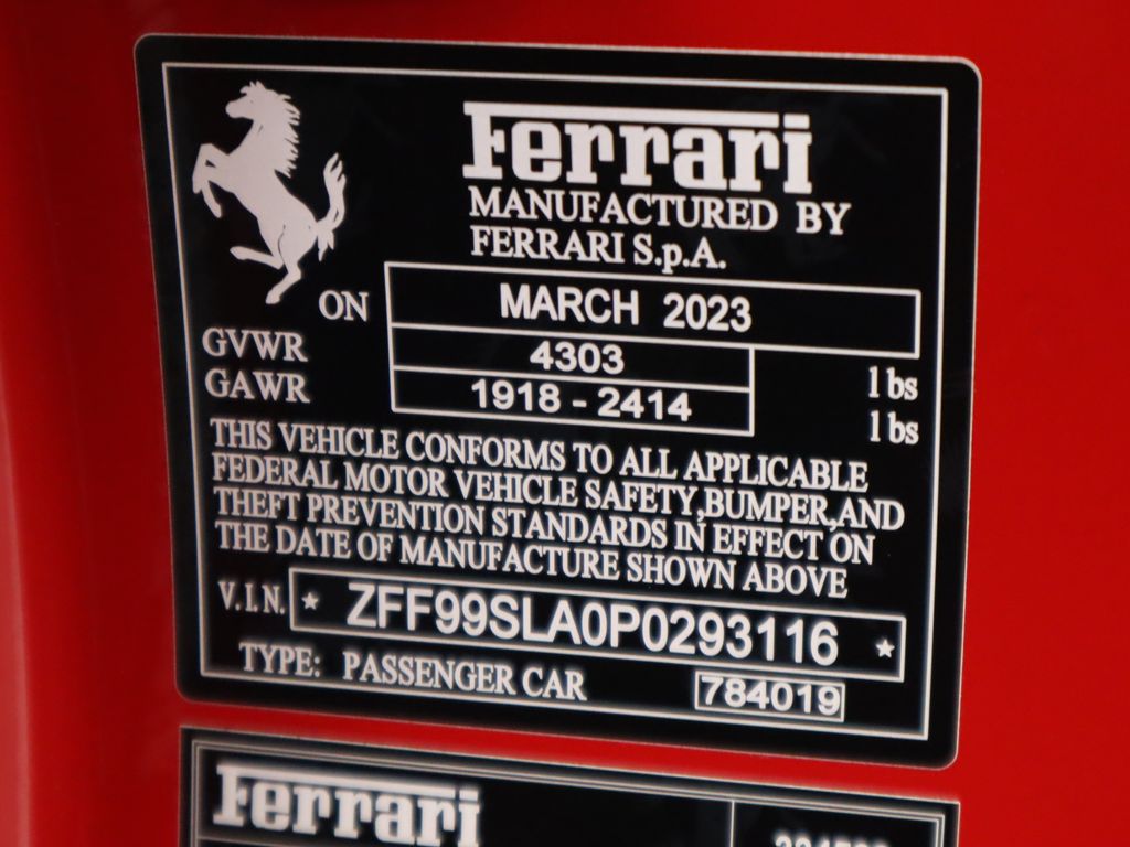 2023 Ferrari 296 GTB