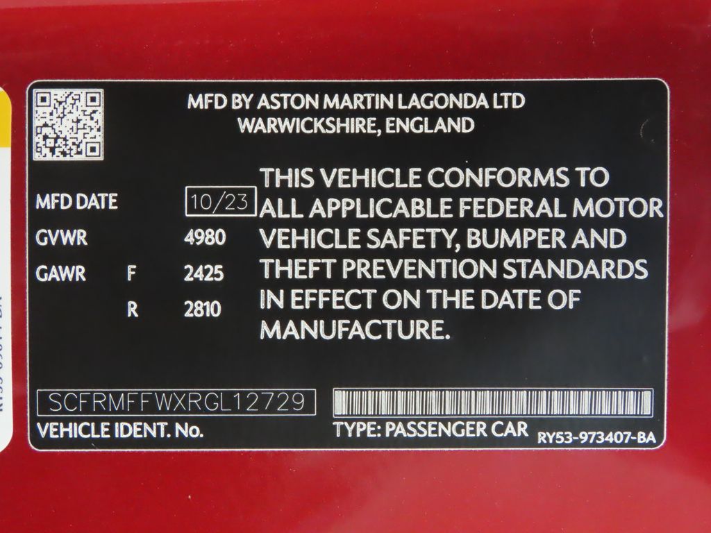 2024 Aston Martin DB12