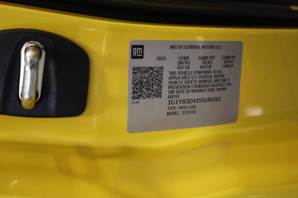 2025 Chevrolet Corvette